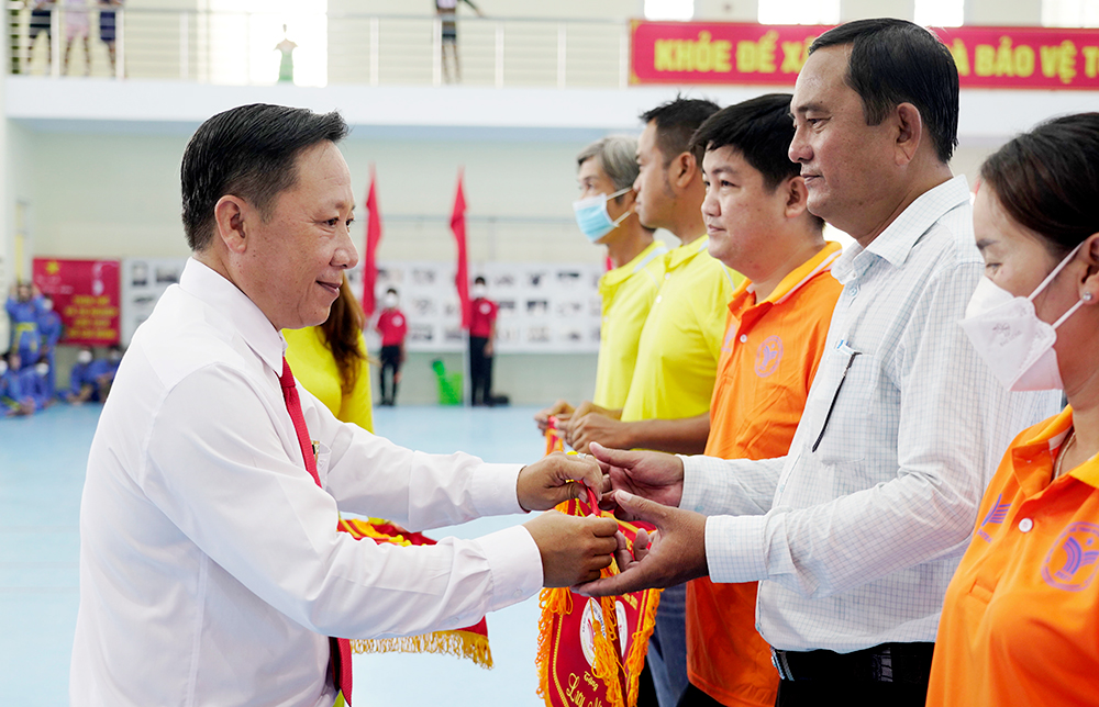 Khai mạc Đại hội Thể dục- thể thao huyện Châu Thành lần thứ IX/2021