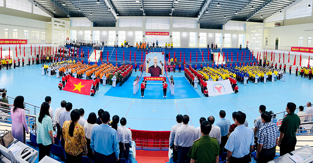 Khai mạc Đại hội Thể dục- thể thao huyện Châu Thành lần thứ IX/2021