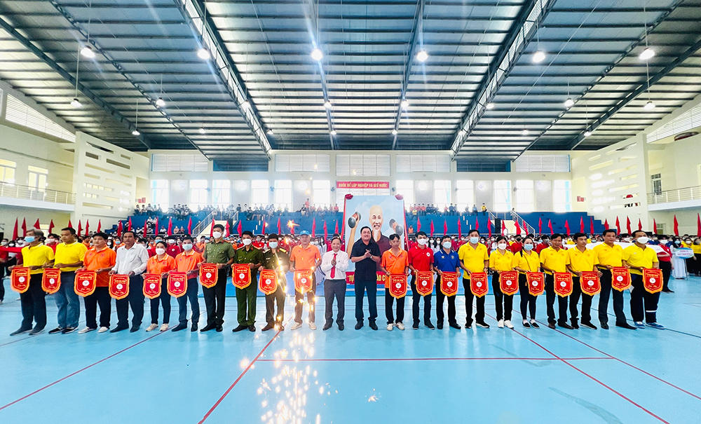 Khai mạc Đại hội Thể dục- thể thao huyện Châu Thành lần thứ IX/2021