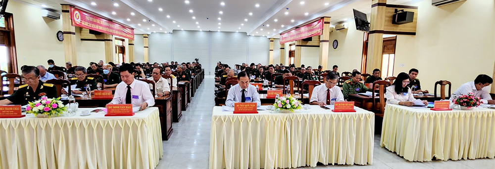 Đại hội đại biểu Hội Cựu chiến binh TP. Châu Đốc