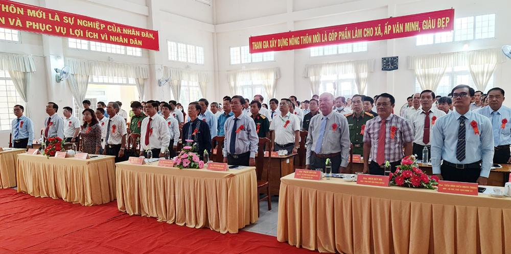 Xã Tà Đảnh được công nhận xã nông thôn mới nâng cao