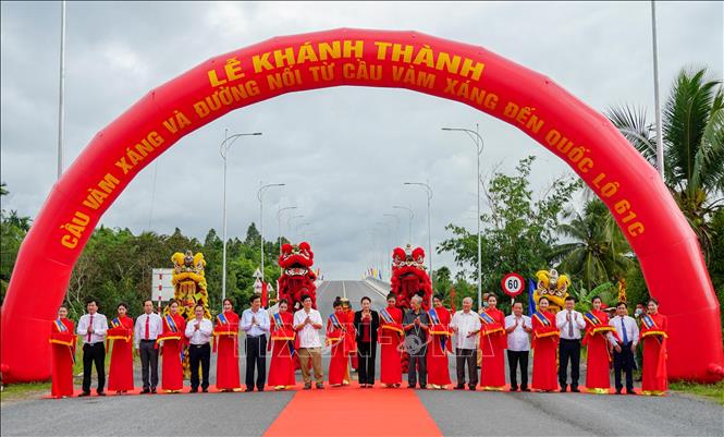 Khánh thành cầu Vàm Xáng bắc qua sông Cần Thơ