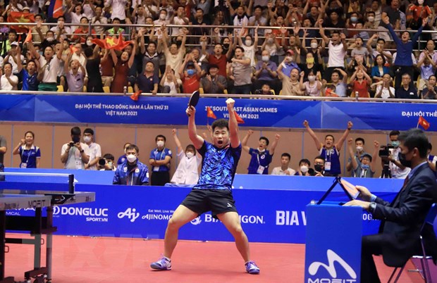 SEA Games 31: Nguyễn Đức Tuân giành HCV đơn nam môn bóng bàn