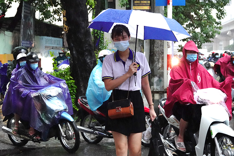 Thời tiết ngày 22/5: Nhiều khu vực trên cả nước có mưa rào và dông