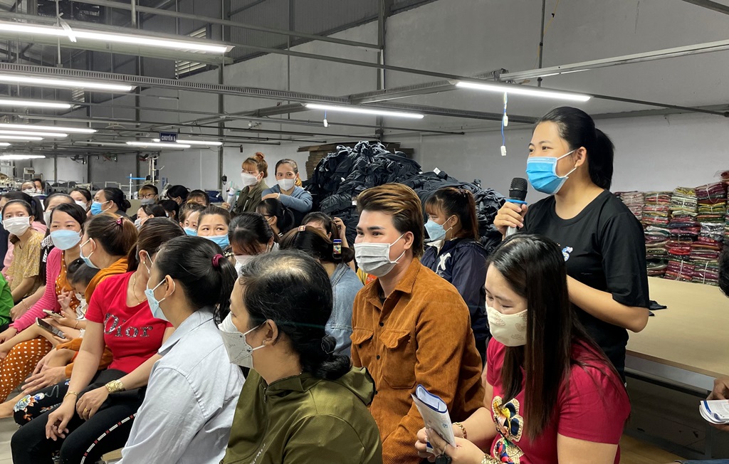 Liên đoàn Lao động tỉnh An Giang đưa mô hình “Sức khỏe của bạn” vào doanh nghiệp