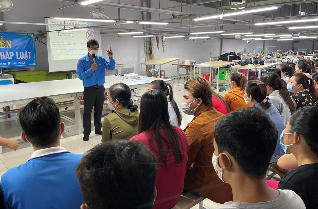 Liên đoàn Lao động tỉnh An Giang đưa mô hình “Sức khỏe của bạn” vào doanh nghiệp