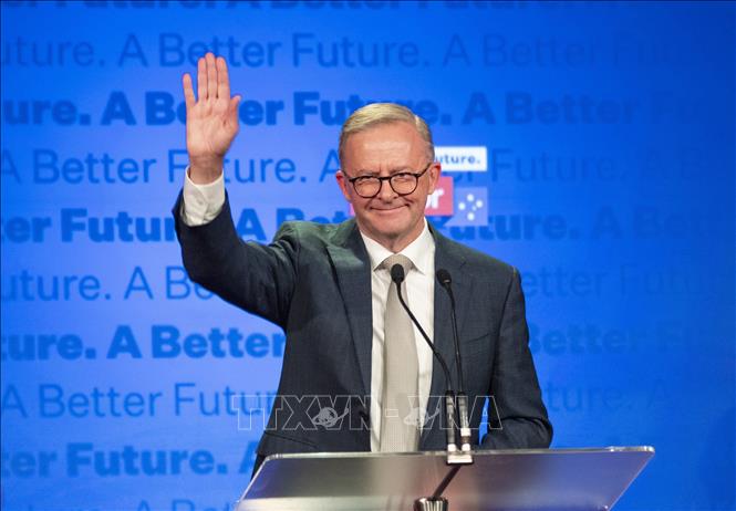 Thủ tướng đắc cử Anthony Albanese cam kết cải thiện hình ảnh đất nước