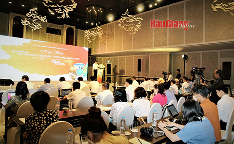 Nhiều hoạt động tại Hội nghị Xúc tiến đầu tư tỉnh Hậu Giang năm 2022