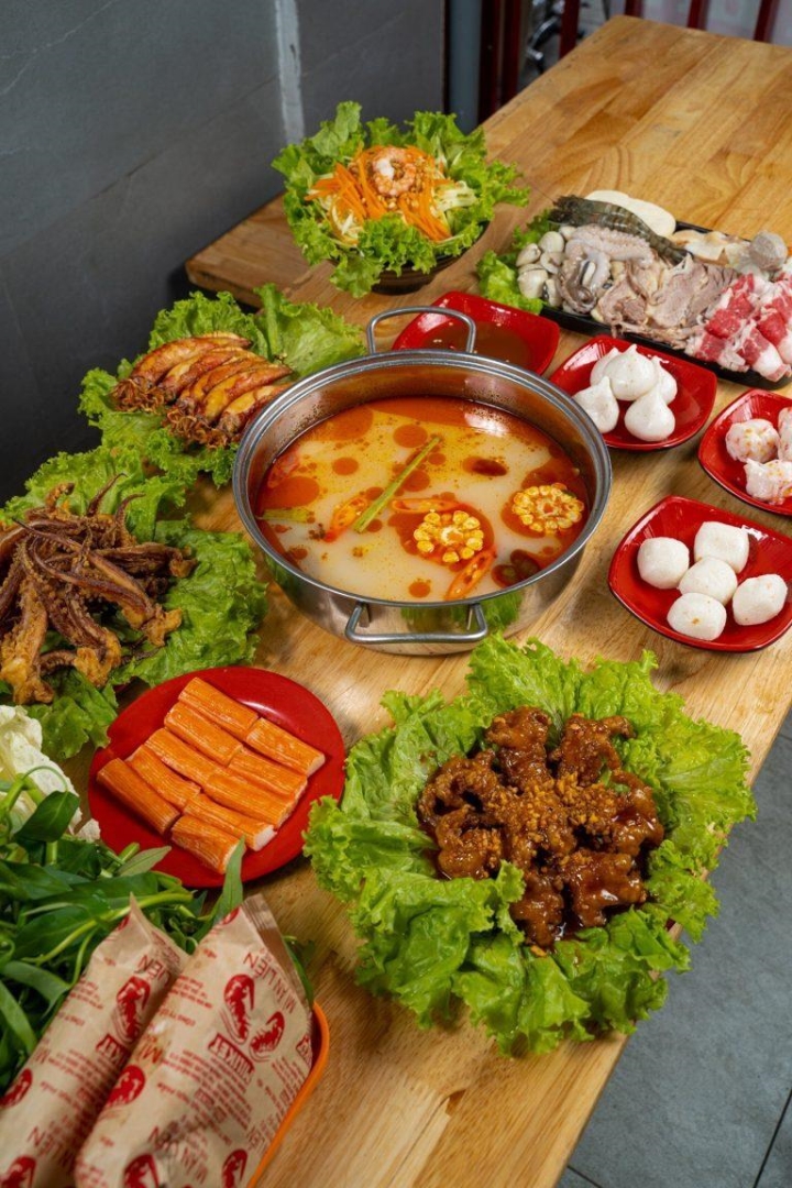 Lẩu Thái chua cay - sự pha trộn hương vị đầy tinh tế của ẩm thực xứ chùa Vàng