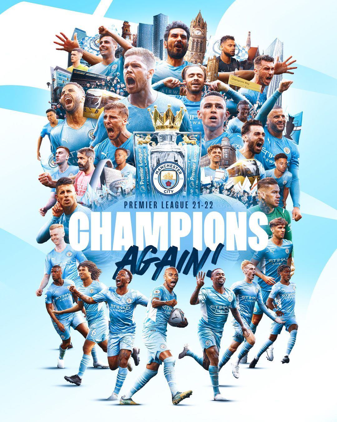 Manchester City Vô Địch Ngoại Hạng Anh 2021-2022 - Báo An Giang Online