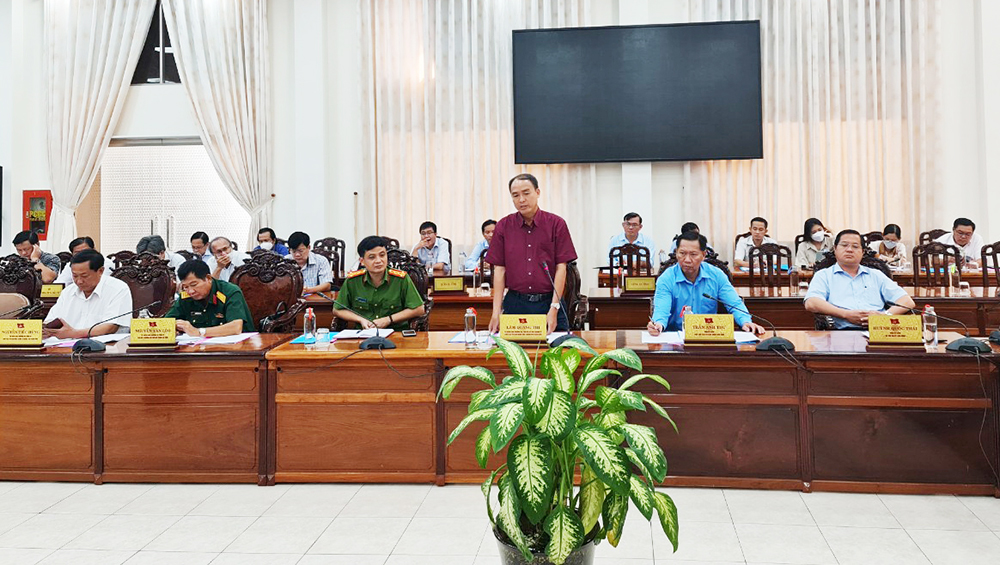 Họp đánh giá công tác chuẩn bị kỷ niệm 190 năm thành lập tỉnh An Giang