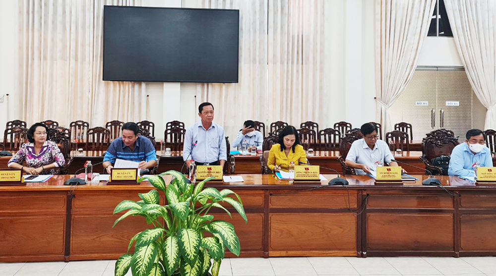 Họp đánh giá công tác chuẩn bị kỷ niệm 190 năm thành lập tỉnh An Giang