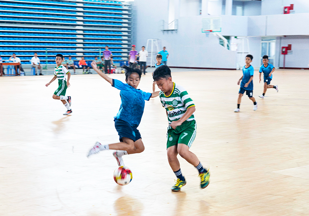 Khai mạc Giải bóng đá 5 người học sinh tiểu học tỉnh An Giang năm 2022