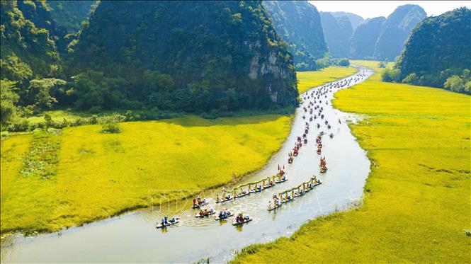 Đặc sắc Tuần du lịch 'Sắc vàng Tam Cốc - Tràng An'