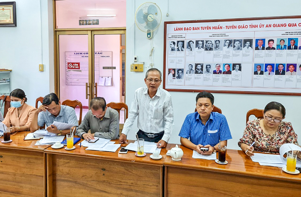 Ưu tiên các nhiệm vụ tuyên truyền kỷ niệm 190 năm thành lập tỉnh An Giang