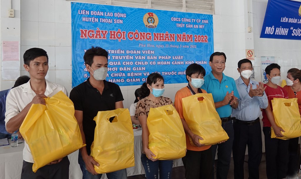 An Giang chăm lo thiết thực cho người lao động
