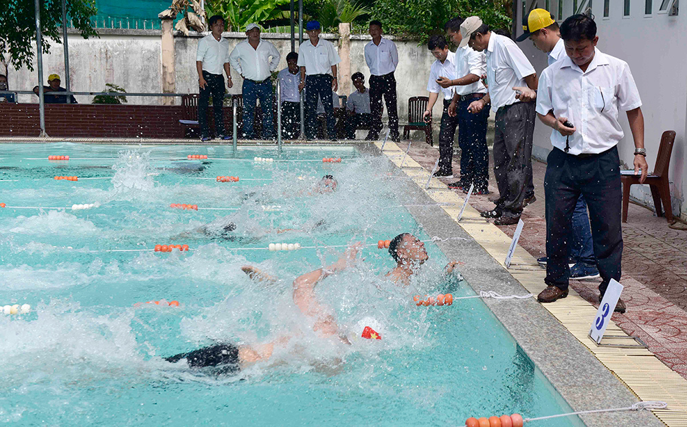 Khai mạc Hội thi bơi, lặn, cứu đuối tỉnh An Giang lần thứ XV/2022
