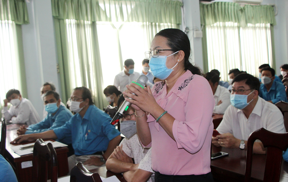 Công đoàn ngành y tế An Giang đối thoại, lắng nghe, giải đáp ý kiến của đoàn viên, người lao động