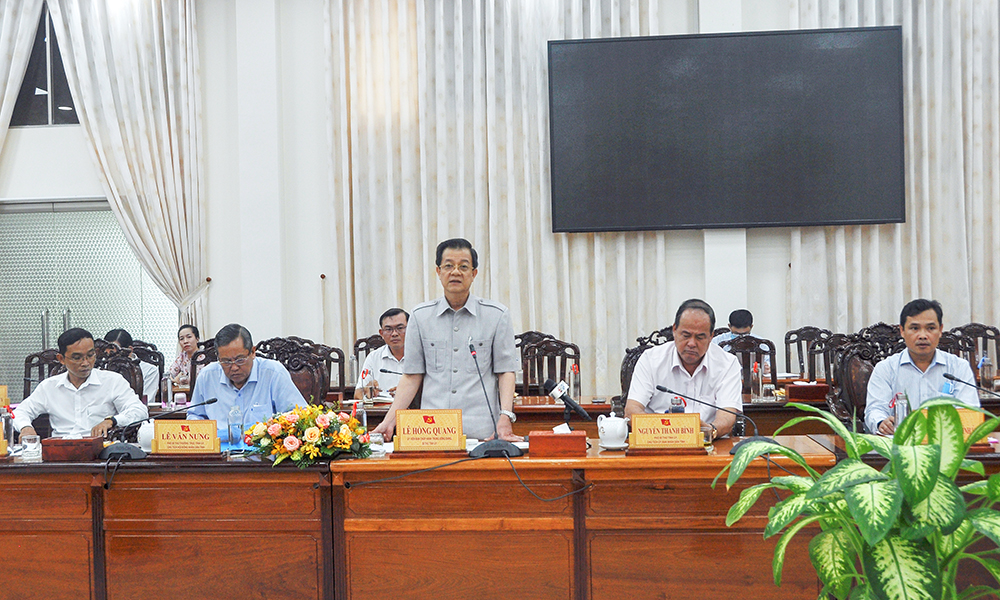Ban Thường vụ Tỉnh ủy An Giang ký kết Quy chế phối hợp với Đảng ủy Đại học Quốc TP. Hồ Chí Minh