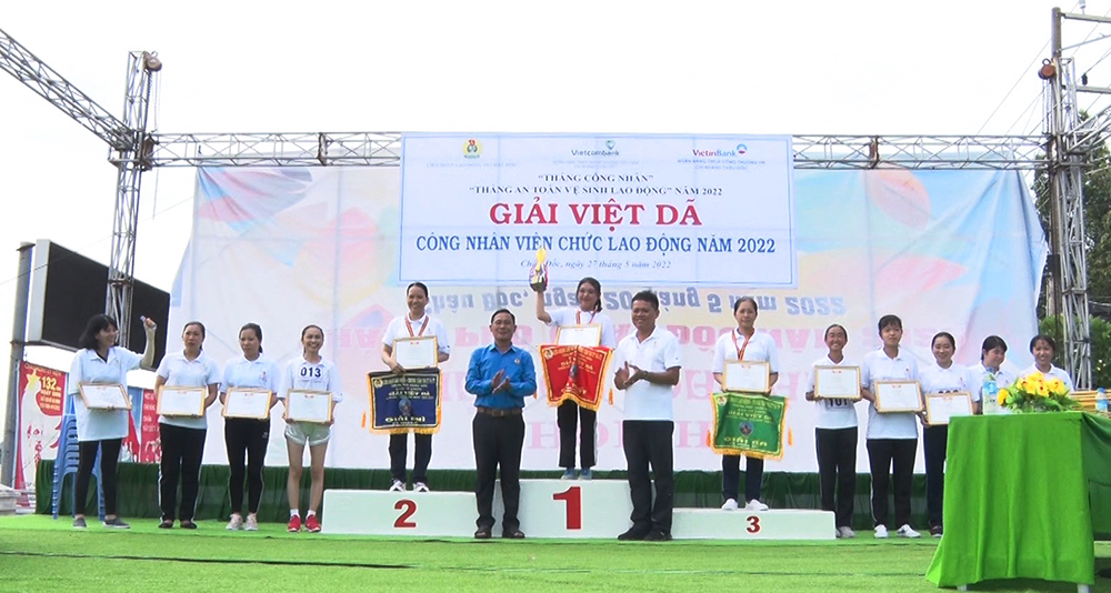 TP. Châu Đốc hưởng ứng các hoạt động Tháng công nhân năm 2022