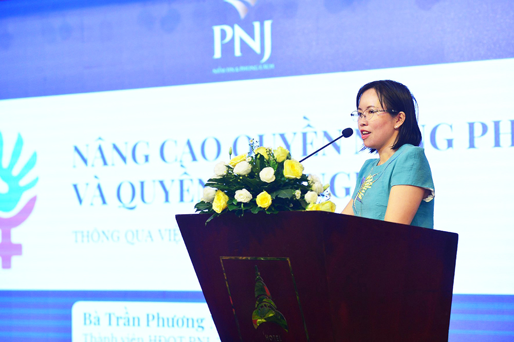 PNJ tiếp tục nâng cao quyền năng phụ nữ, quyền con người thông qua áp dụng Bộ chỉ số CSI