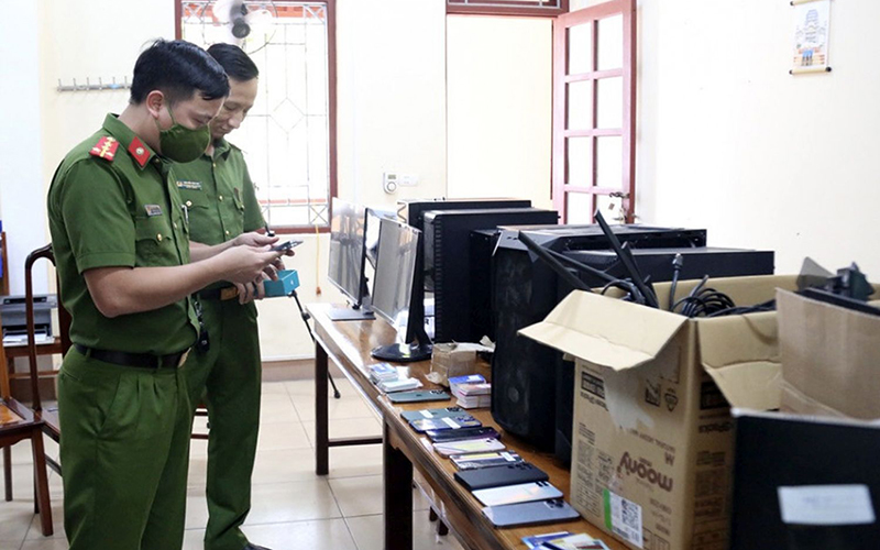 Đấu tranh với hành vi đánh bạc qua ví điện tử