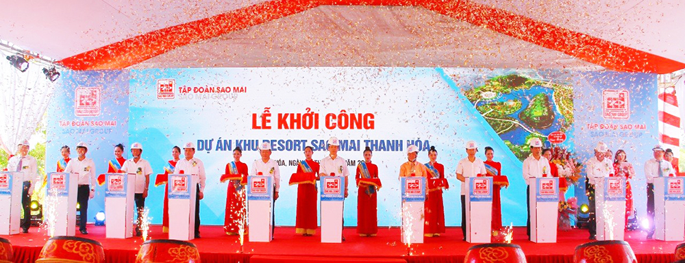Khởi công xây dựng Resort Sao Mai Thanh Hóa