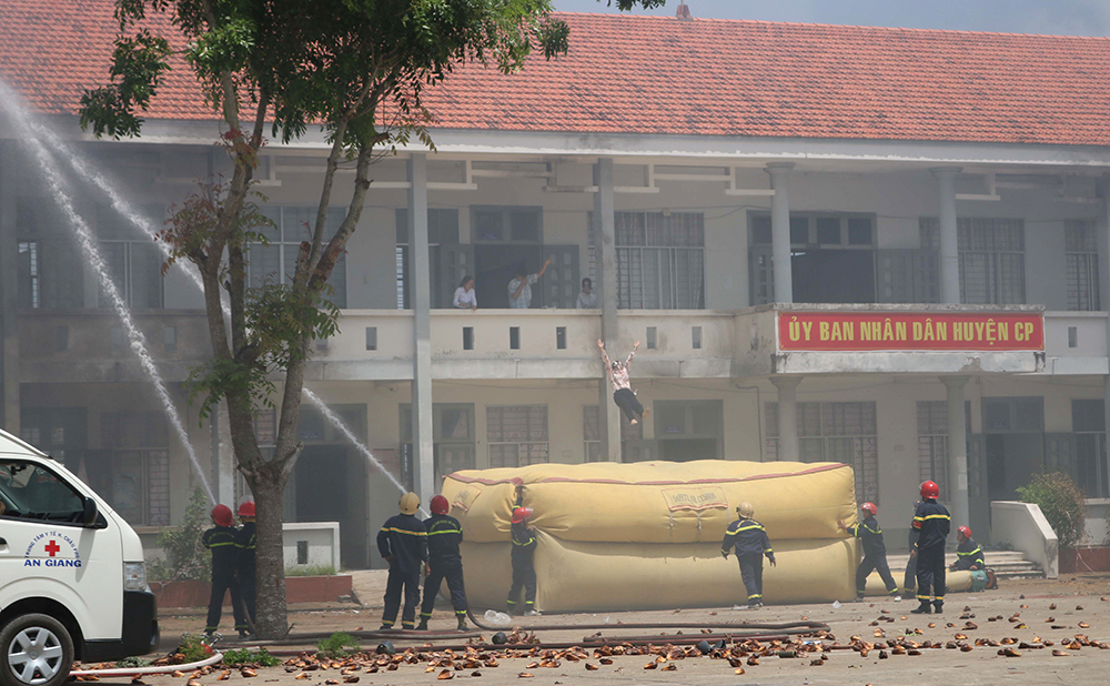 Diễn tập khu vực phòng thủ huyện Châu Phú năm 2022