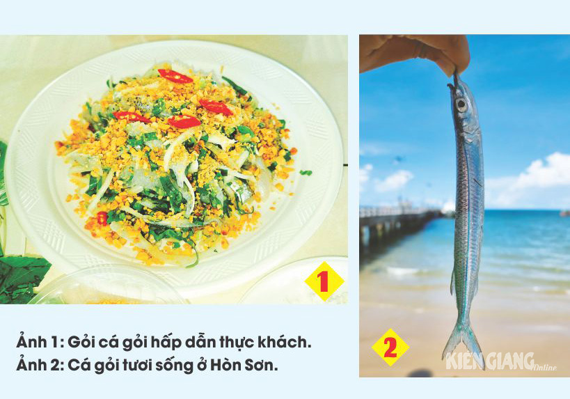 Ngọt thơm gỏi cá gỏi