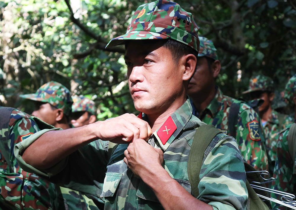 Tham quan vận hành trạm tập trung quân nhân dự bị ở An Tức