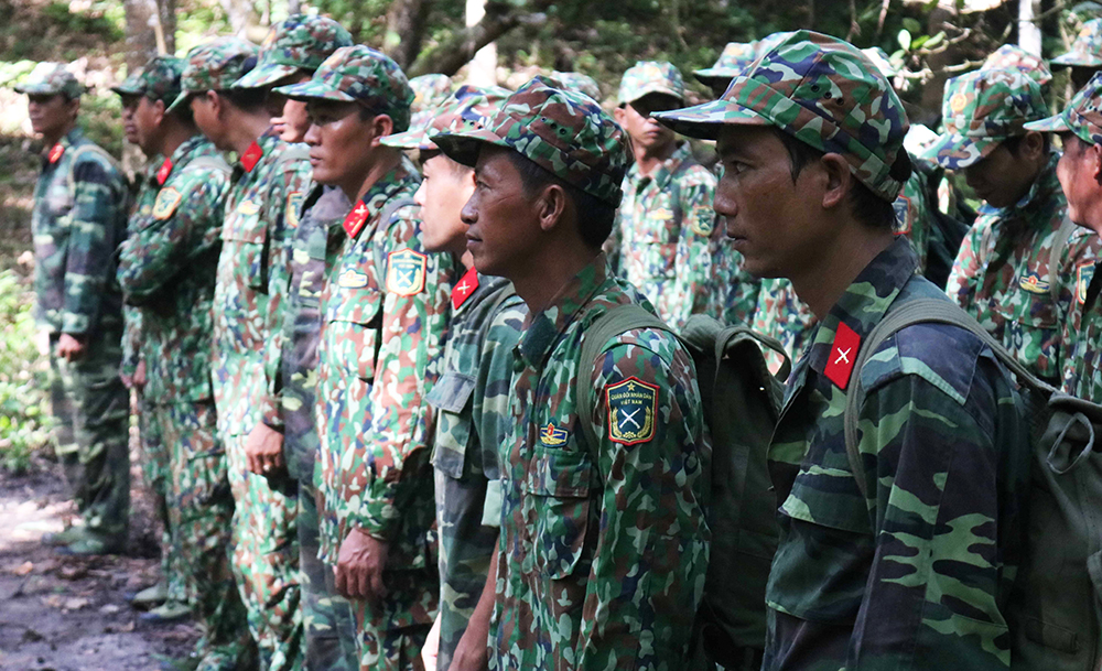 Tham quan vận hành trạm tập trung quân nhân dự bị ở An Tức
