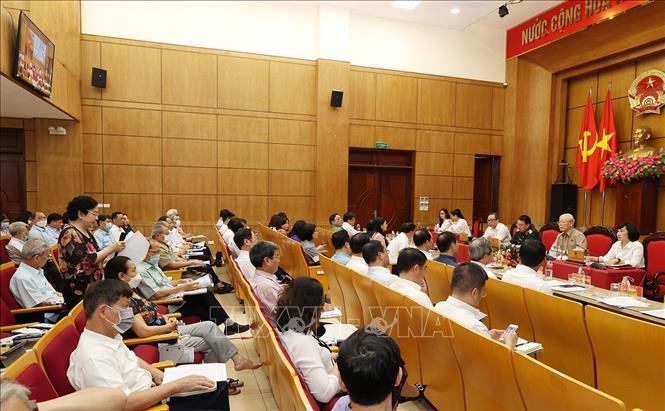 Tổng Bí thư Nguyễn Phú Trọng tiếp xúc cử tri sau Kỳ họp thứ ba, Quốc hội khoá XV