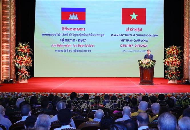 Kỷ niệm 55 năm Ngày thiết lập Quan hệ ngoại giao Việt Nam - Campuchia