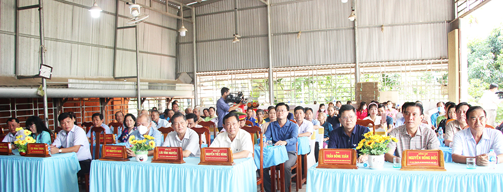 Khánh thành cầu Kênh Xáng, nối liền 2 xã Tấn Mỹ- Mỹ Hiệp