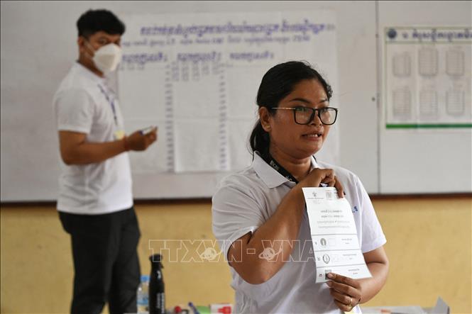 Campuchia công bố kết quả bầu cử Hội đồng xã/phường 2022