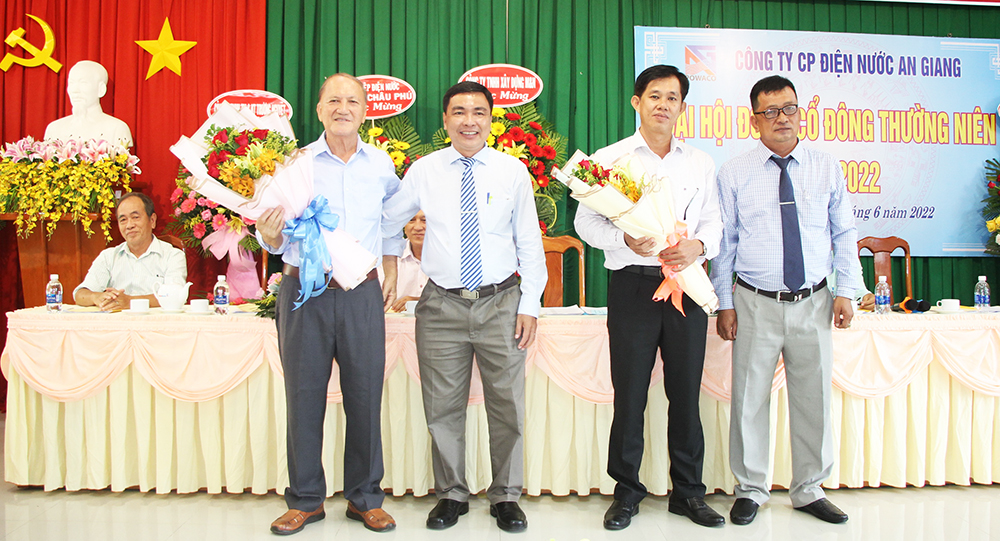 Đại hội cổ đông Công ty Cổ phần Điện nước An Giang năm 2022