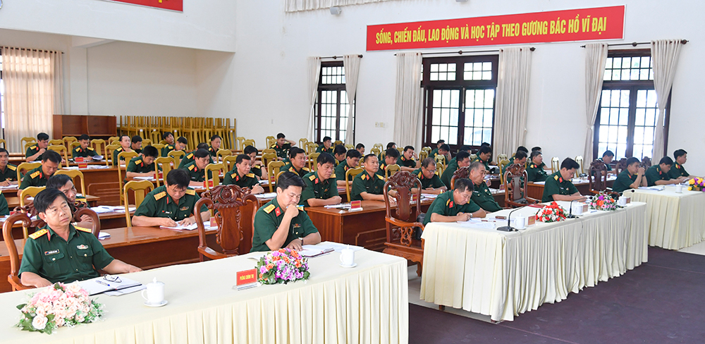 An Giang sơ kết công tác quân sự, quốc phòng địa phương 6 tháng đầu năm 2022
