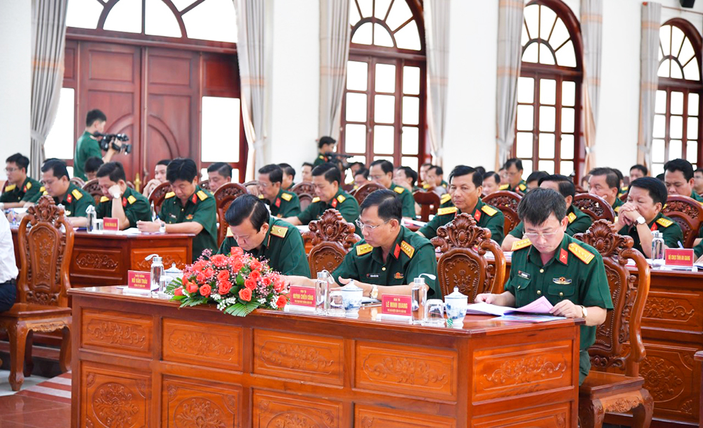 Cụm thi đua lực lượng vũ trang 12 tỉnh, thành phố sơ kết 6 tháng đầu năm