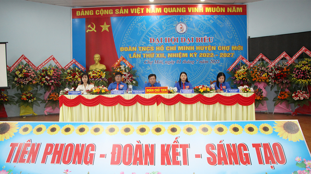Đồng chí Huỳnh Thanh Tuấn tái đắc cử Bí thư Huyện đoàn Chợ Mới khóa XII (nhiệm kỳ 2022-2027)
