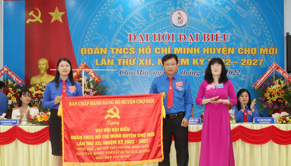 Đồng chí Huỳnh Thanh Tuấn tái đắc cử Bí thư Huyện đoàn Chợ Mới khóa XII (nhiệm kỳ 2022-2027)