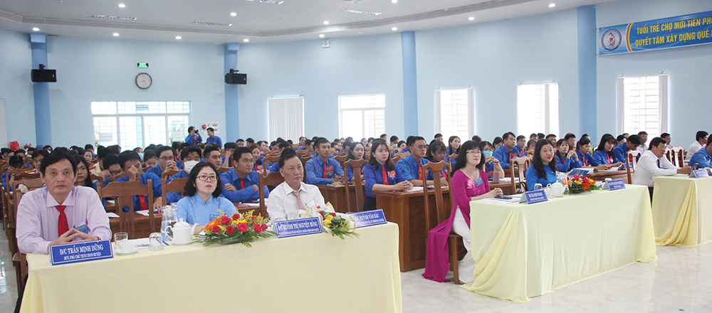 Đồng chí Huỳnh Thanh Tuấn tái đắc cử Bí thư Huyện đoàn Chợ Mới khóa XII (nhiệm kỳ 2022-2027)