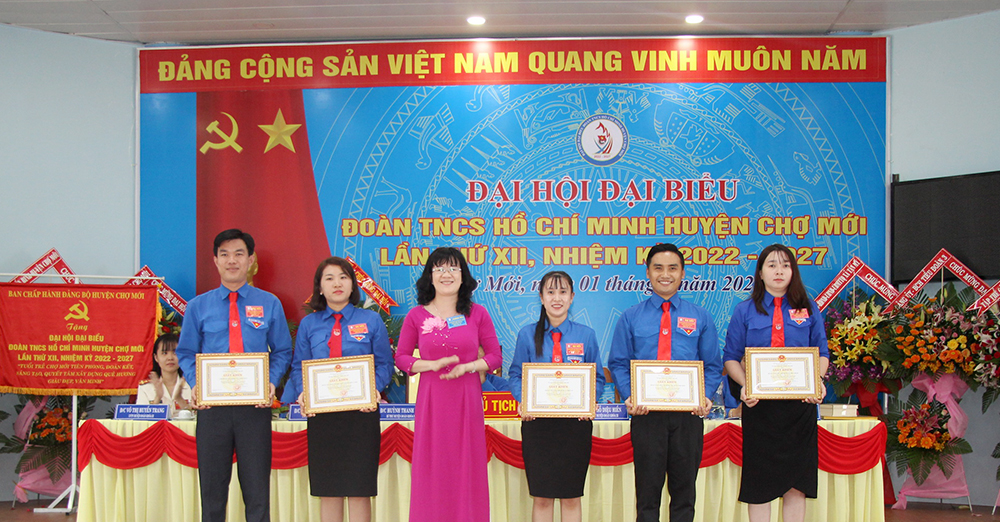 Đồng chí Huỳnh Thanh Tuấn tái đắc cử Bí thư Huyện đoàn Chợ Mới khóa XII (nhiệm kỳ 2022-2027)