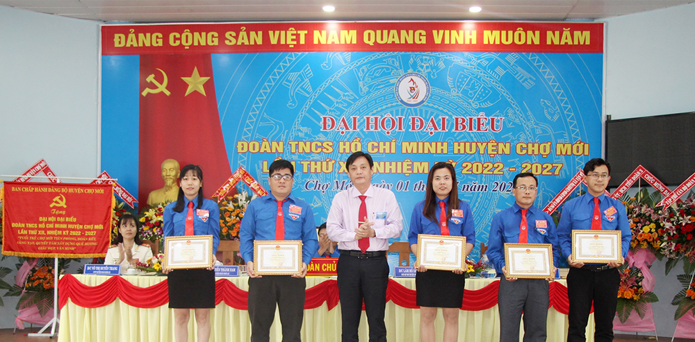 Đồng chí Huỳnh Thanh Tuấn tái đắc cử Bí thư Huyện đoàn Chợ Mới khóa XII (nhiệm kỳ 2022-2027)