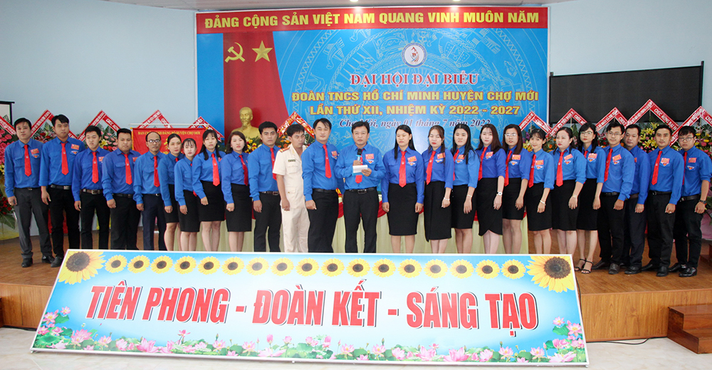 Đồng chí Huỳnh Thanh Tuấn tái đắc cử Bí thư Huyện đoàn Chợ Mới khóa XII (nhiệm kỳ 2022-2027)