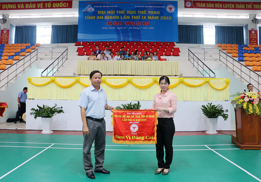 Khởi tranh môn Wushu Đại hội Thể dục - thể thao tỉnh An Giang lần IX/2022