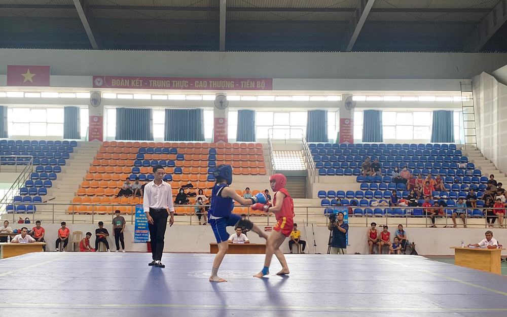 Khởi tranh môn Wushu Đại hội Thể dục - thể thao tỉnh An Giang lần IX/2022