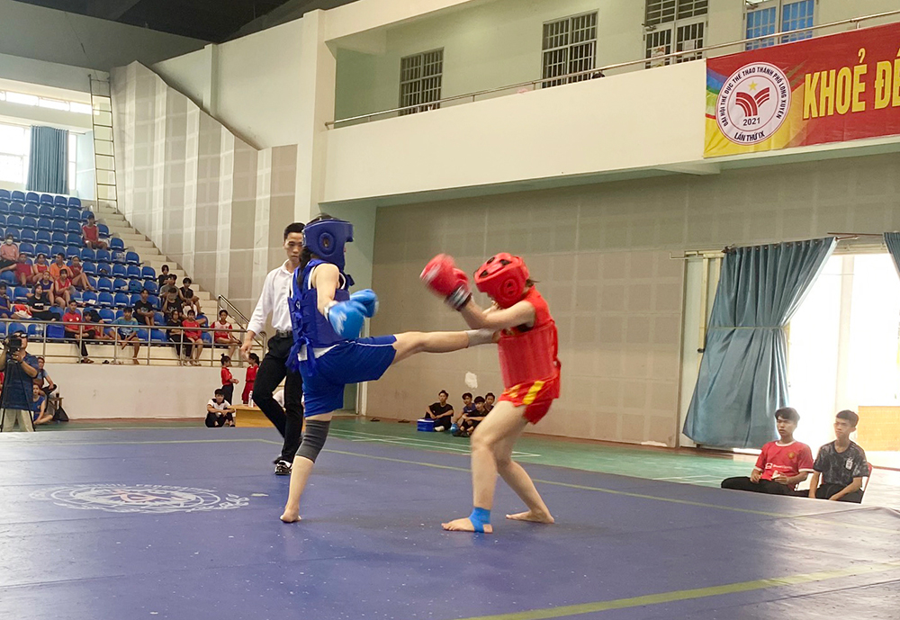 Khởi tranh môn Wushu Đại hội Thể dục - thể thao tỉnh An Giang lần IX/2022