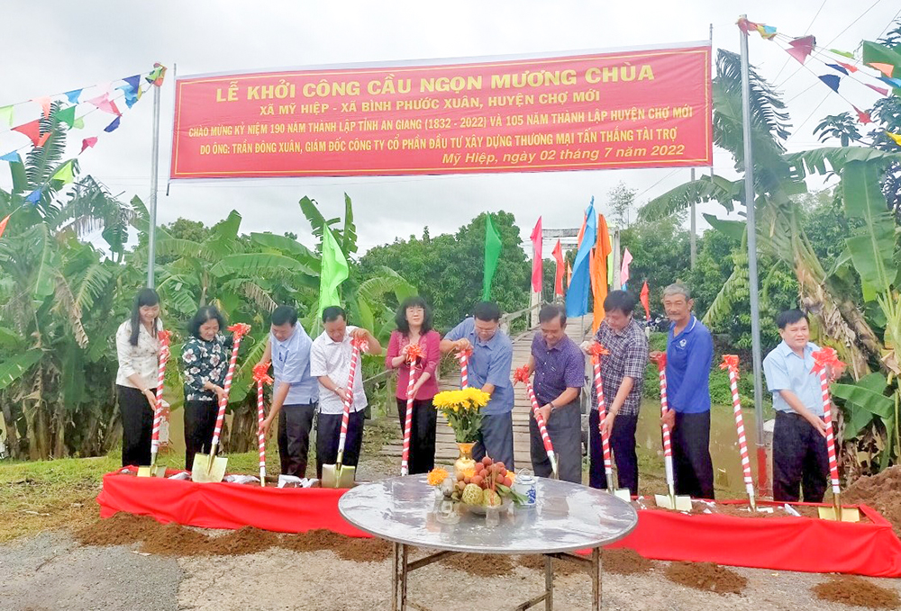Khởi công cầu Ngọn Mương Chùa
