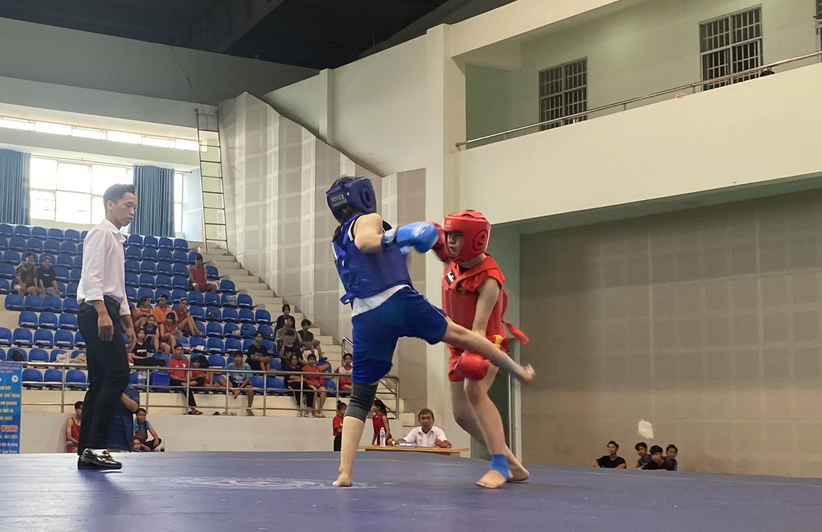 TP. Long Xuyên đoạt hạng nhất toàn đoàn môn Wushu Đại hội Thể dục - thể thao tỉnh An Giang lần IX/2022