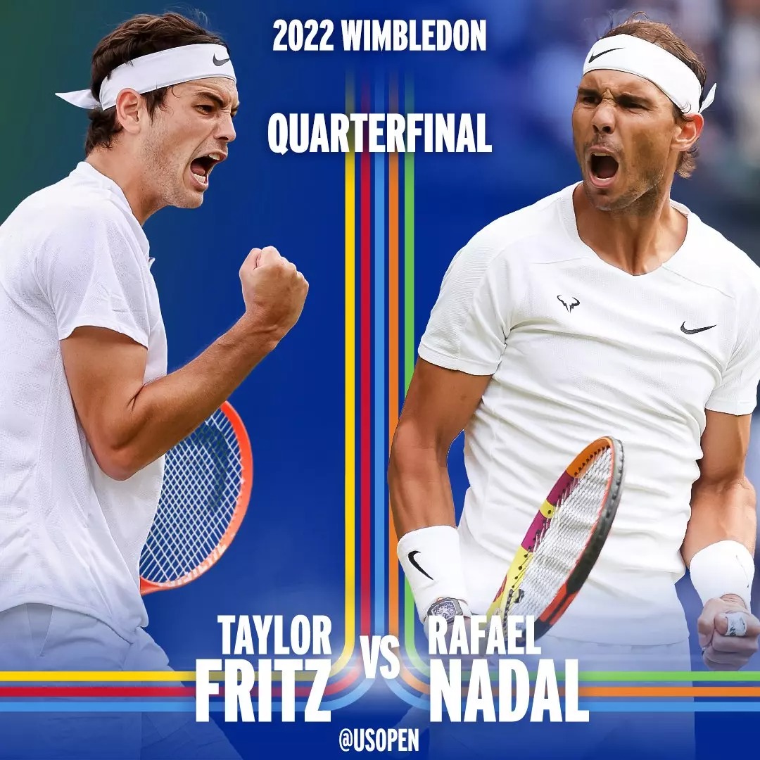 Nadal vào tứ kết Wimbeldon sau màn 'đấu súng' nghẹt thở